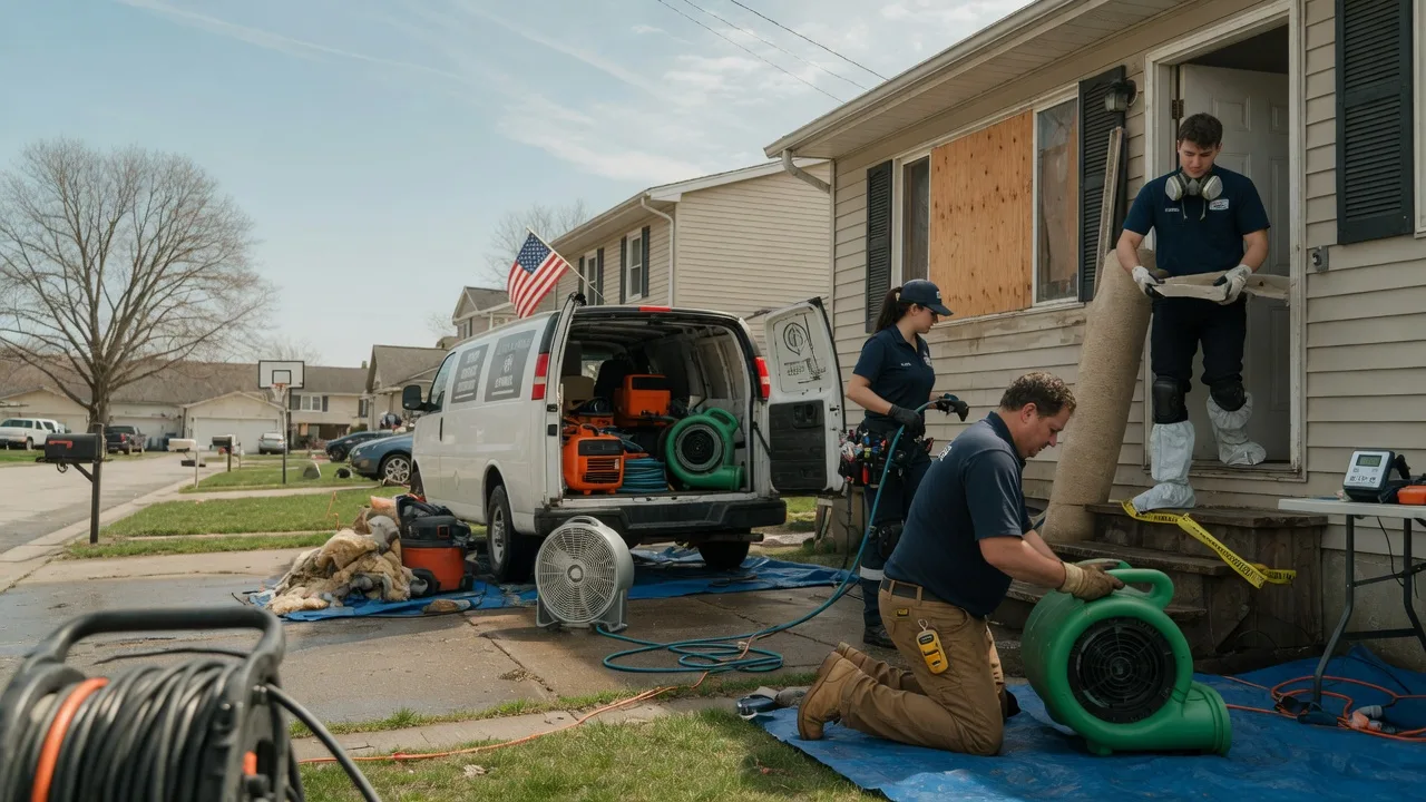 Water Damage Restoration in Clarksburg, MD near me